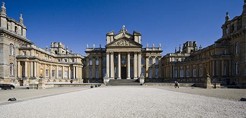 Blenheim palace north front